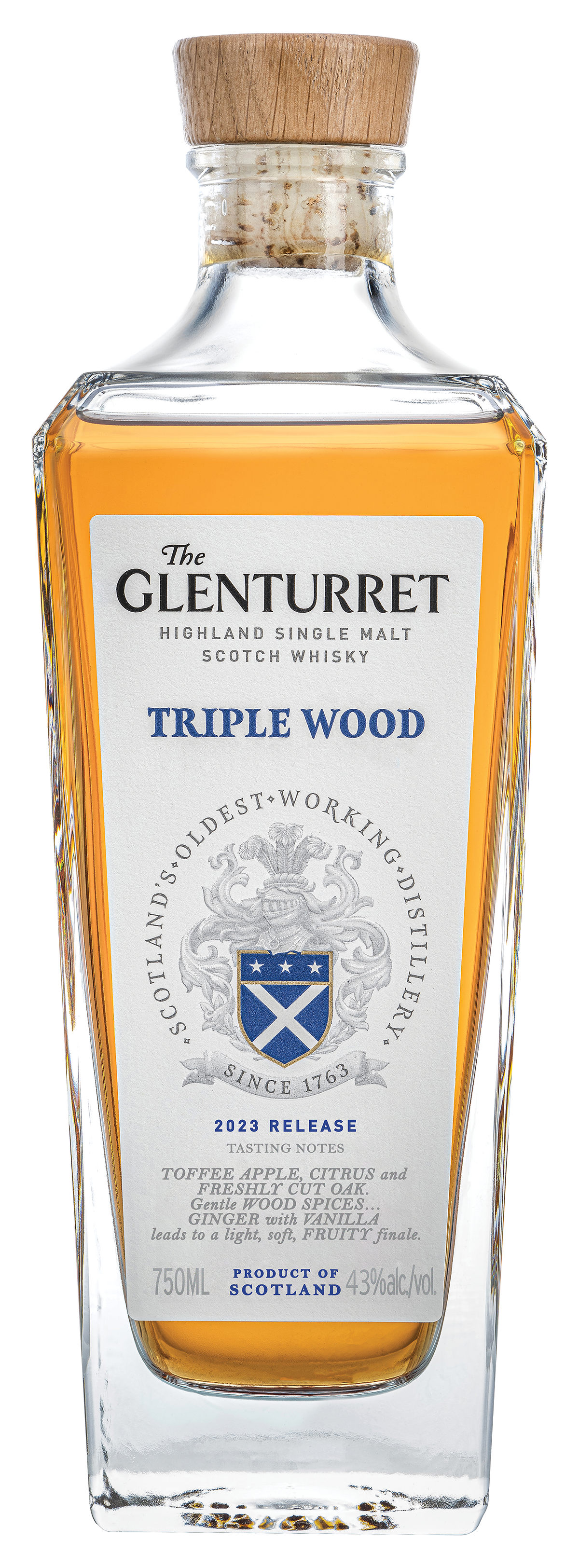 Buy Glenturret Scotch Triple Wood 23 750ML Online -Craft City