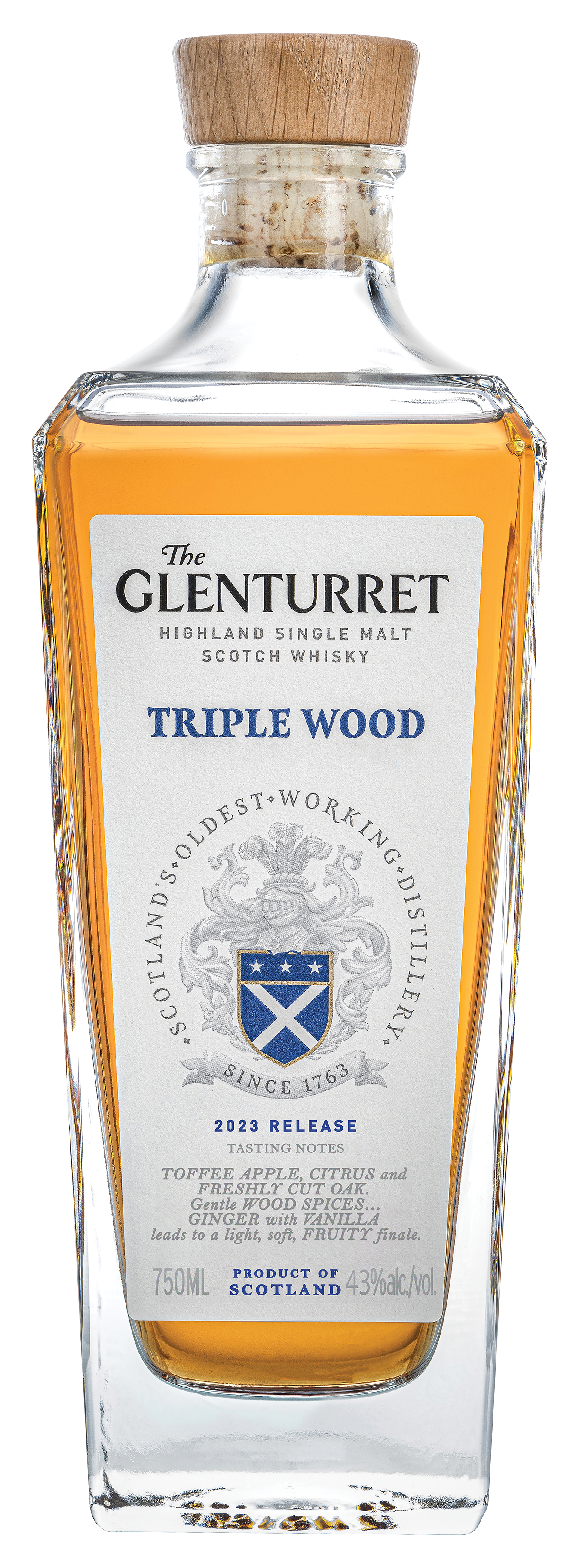 Buy Glenturret Scotch Triple Wood 23 750ML Online -Craft City