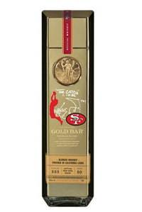 Buy Gold Bar Blended American Whiskey Premium Blend 49Ers Commemerative The Catch 80 750ML Online -Craft City