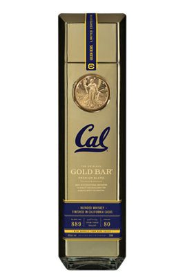 Buy Gold Bar Blended American Whiskey Premium Blend Cal Bears 80 750ML Online -Craft City
