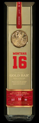 Buy Gold Bar Blended American Whiskey Premium Blend Joe Montana 16 Yr 90 750ML Online -Craft City