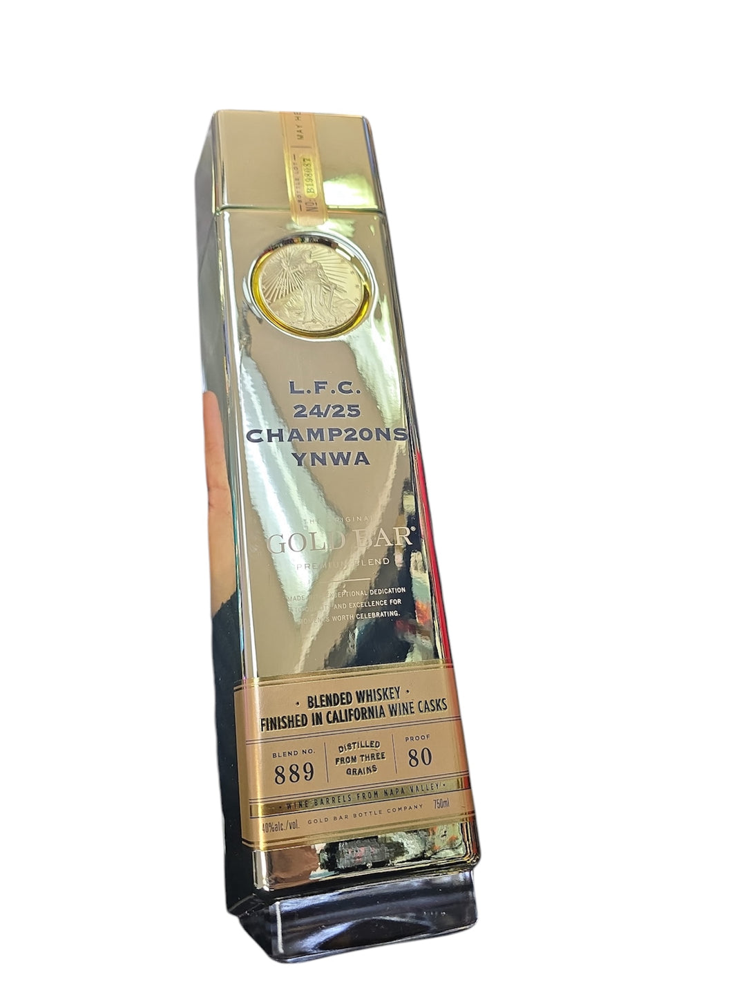 Buy Gold Bar Whiskey Liverpool (You'll Never Walk Alone) Online -Craft City