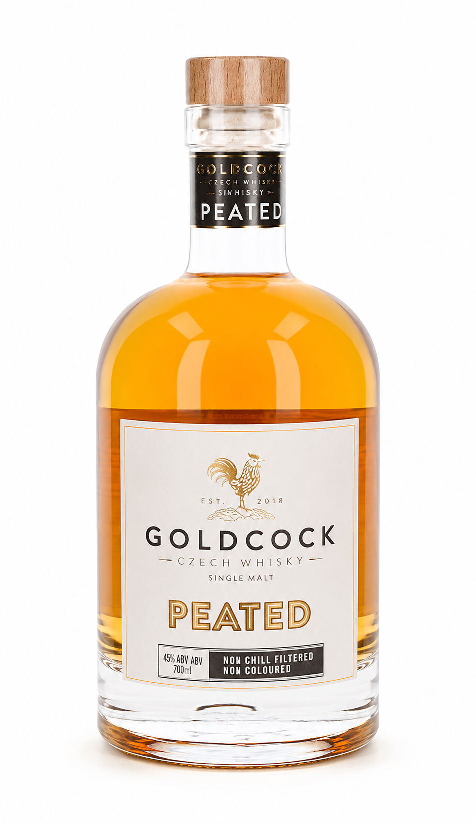 Buy Gold Cock Peated Czech Single Malt Whisky Online -Craft City