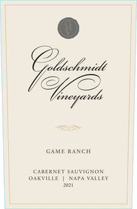 Buy Goldschmidt Vineyard Cabernet Sauvignon Game Ranch Oakville 2021 750ML Online -Craft City