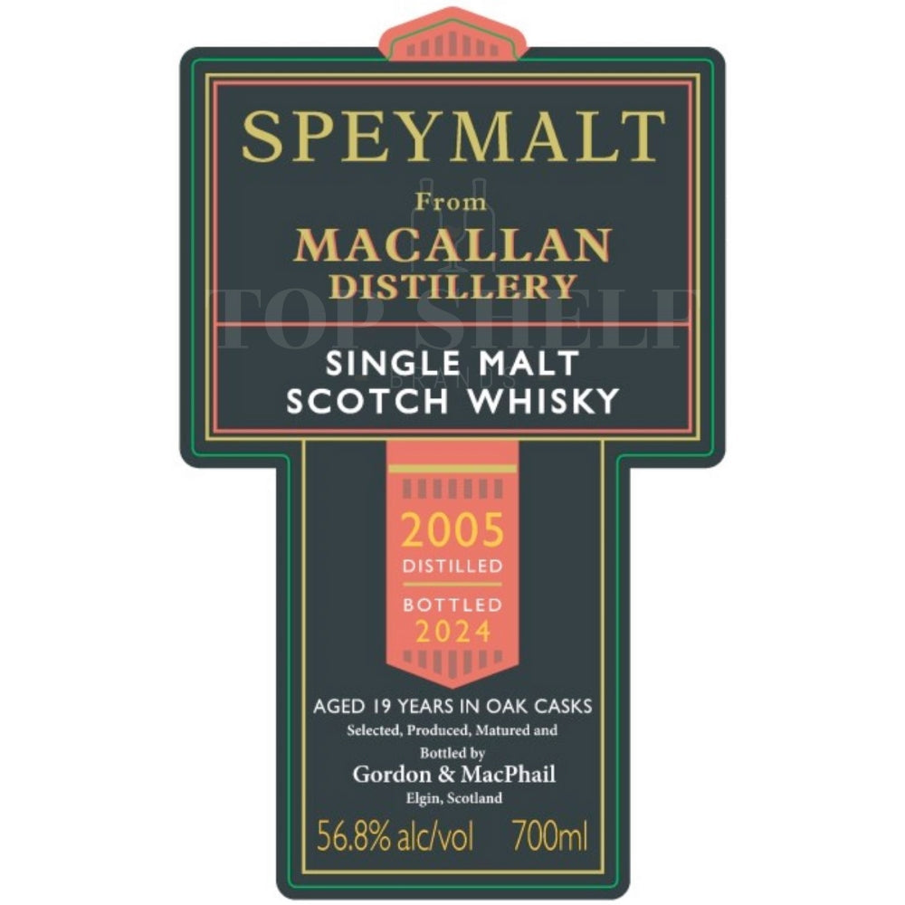Buy Gordon & MacPhail Speymalt 2005 Macallan Bottled 2024 Online -Craft City