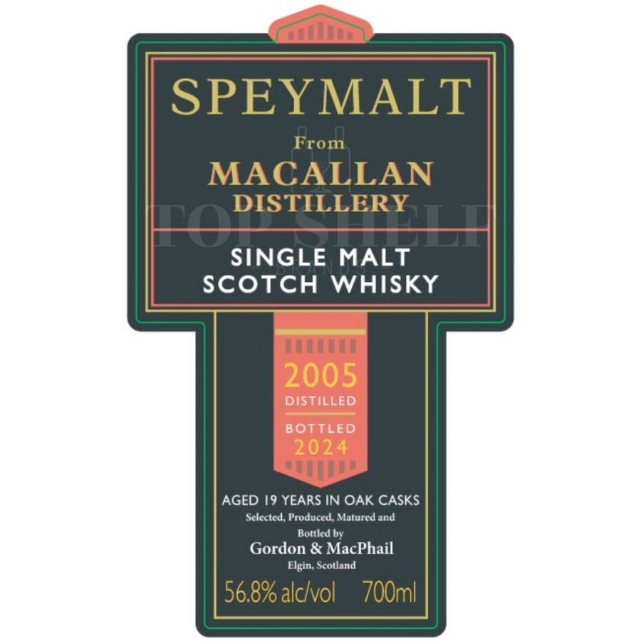 Buy Gordon & MacPhail Speymalt 2005 Macallan Bottled 2024 Online -Craft City