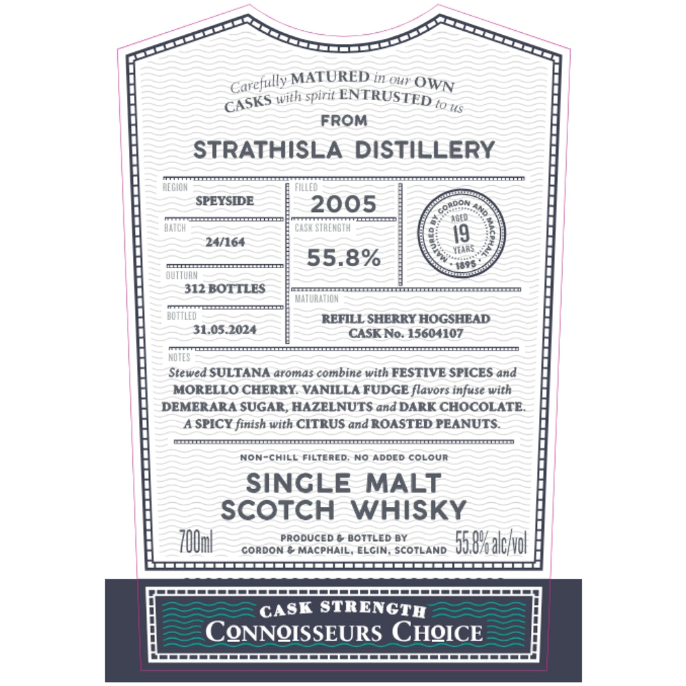 Buy Gordon & Macphail 2005 Strathisla 19 Year Old Online -Craft City
