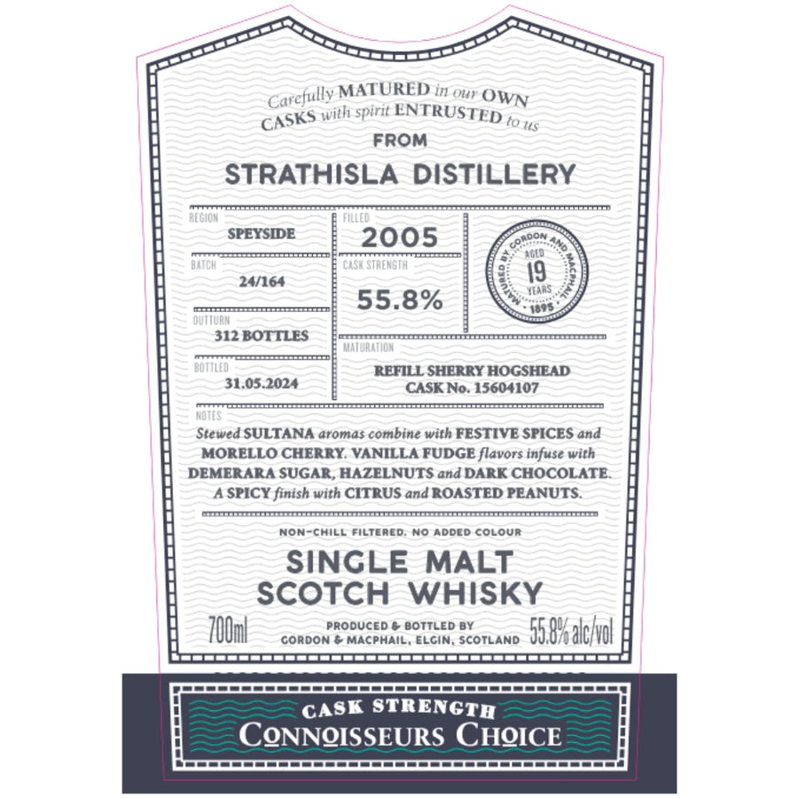 Buy Gordon & Macphail 2005 Strathisla 19 Year Old Online -Craft City