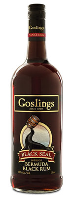 Buy Goslings Black Rum Black Seal 80 1L Online -Craft City