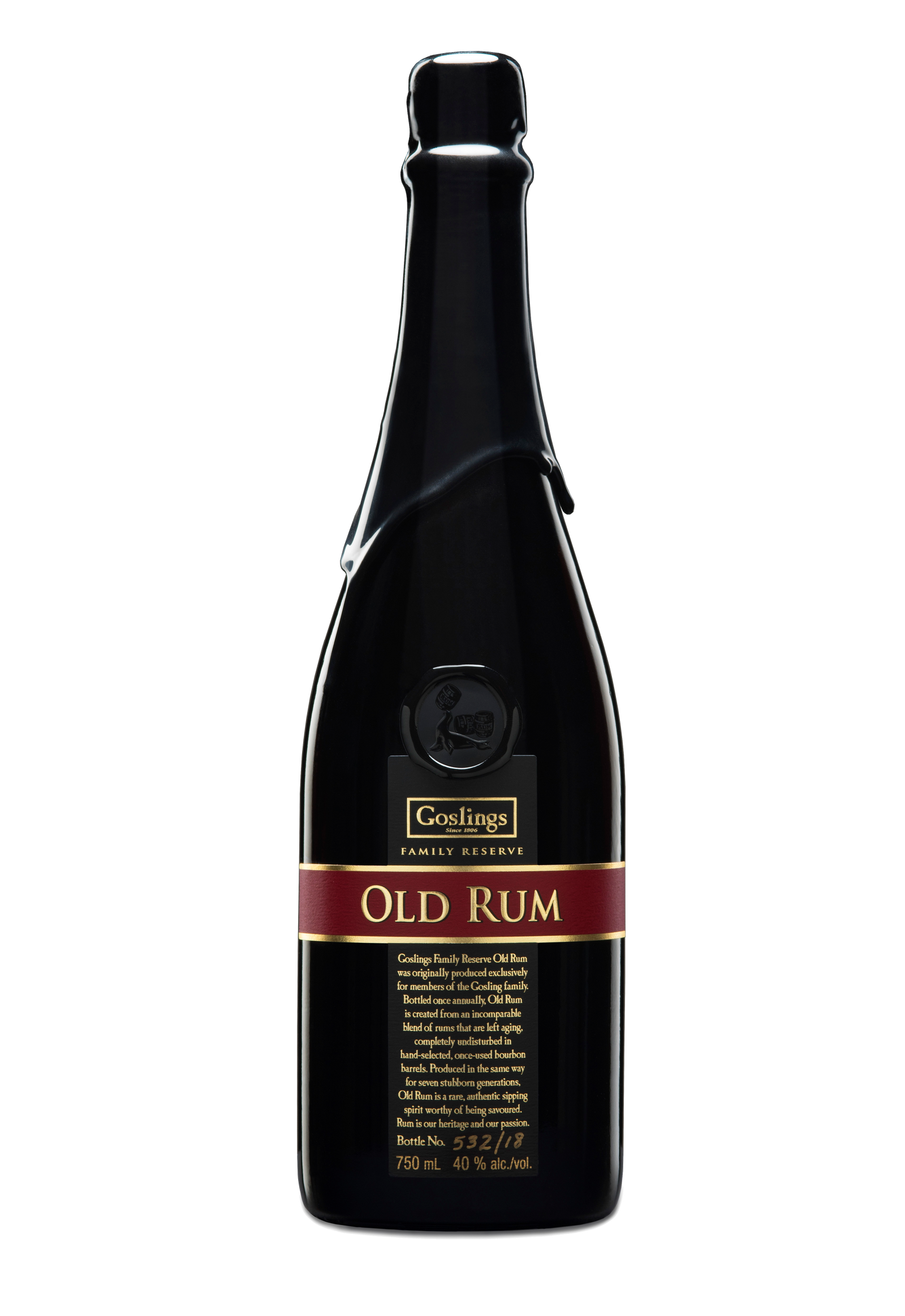 Buy Gosling's Rum Old Family Reserve 750ML Online -Craft City