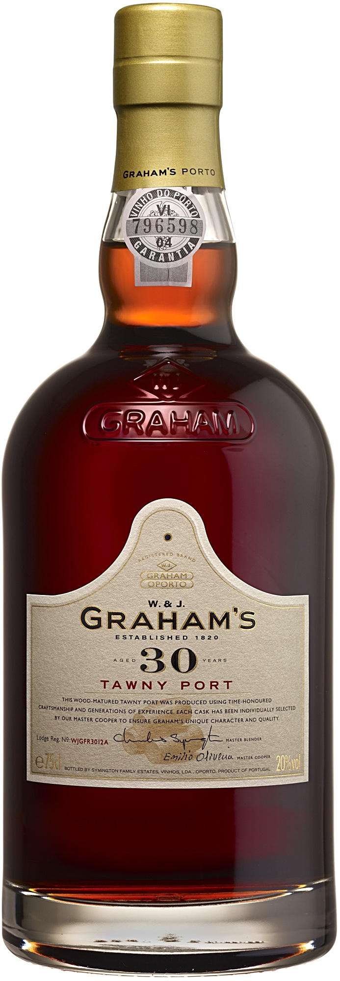 Buy Graham's Port Tawny 30YR 750ML Online -Craft City
