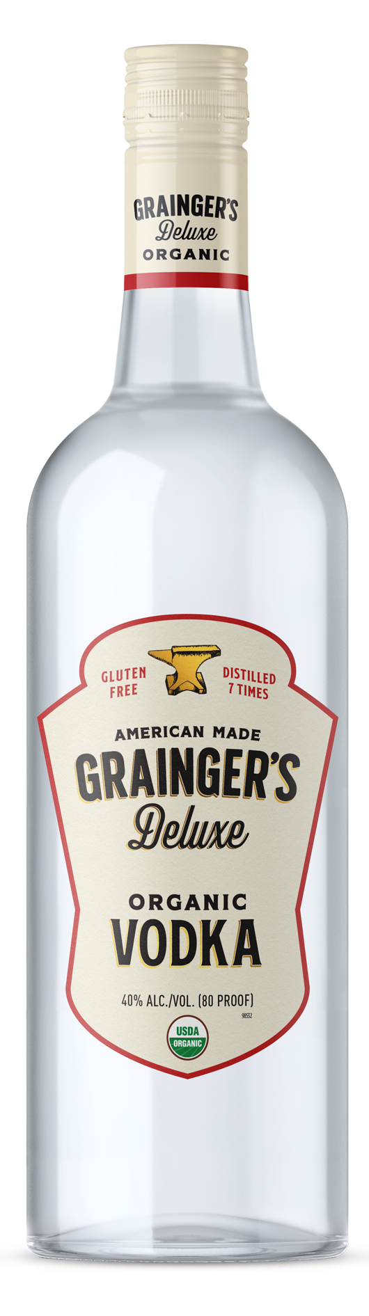 Buy Graingers Vodka Organic Deluxe 1L Online -Craft City