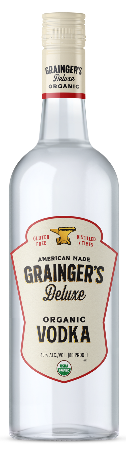 Buy Graingers Vodka Organic Deluxe 750ML Online -Craft City