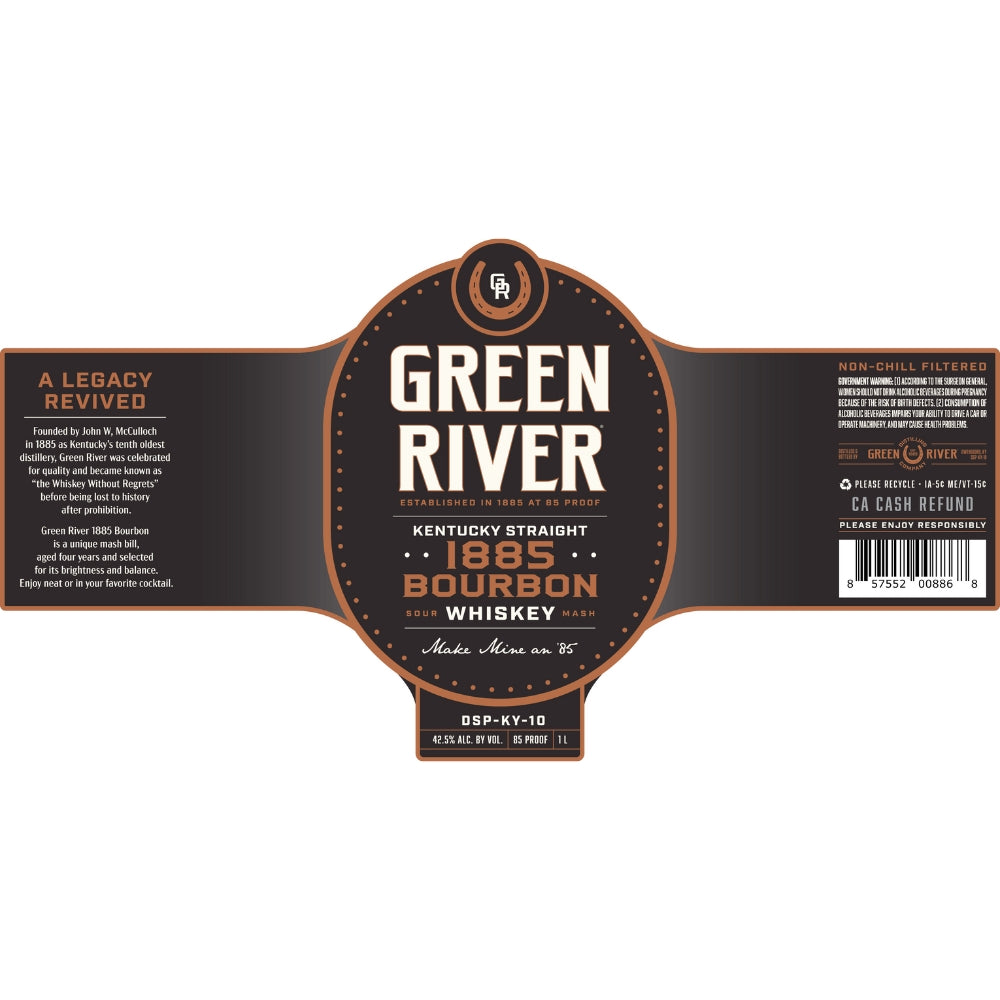 Buy Green River 1885 Kentucky Straight Bourbon Online -Craft City