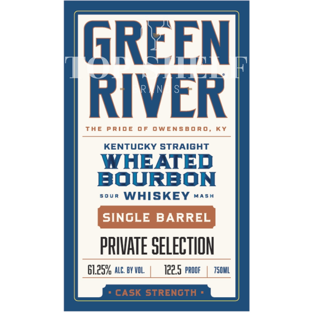 Buy Green River Single Barrel Wheated Bourbon Online -Craft City