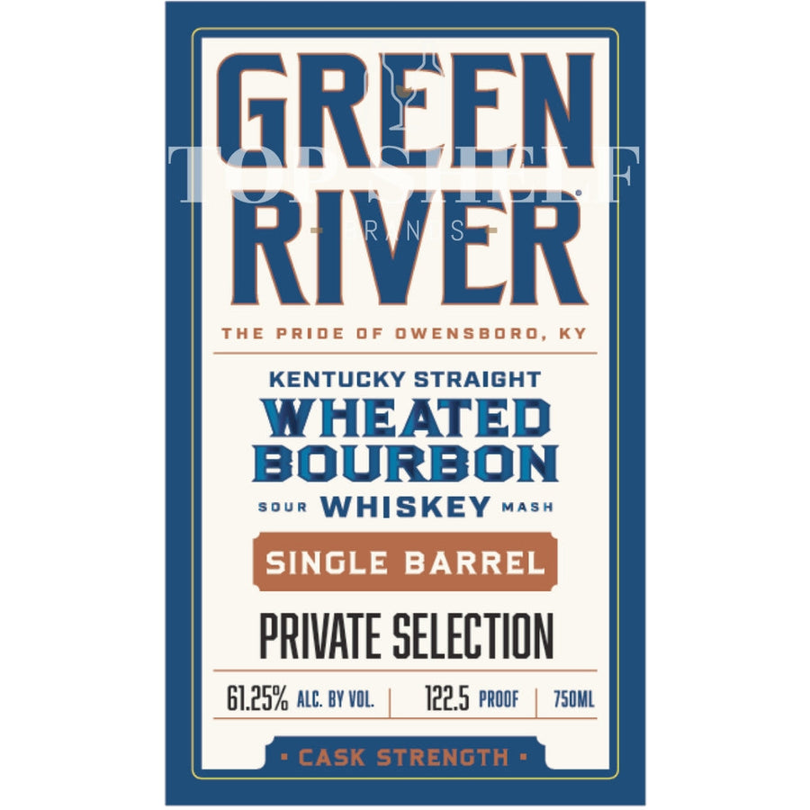 Buy Green River Single Barrel Wheated Bourbon Online -Craft City