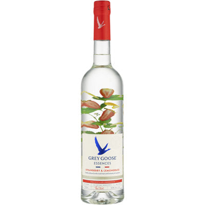 Buy Grey Goose Strawberry & Lemongrass Flavored Vodka Essences 60 750ML Online -Craft City