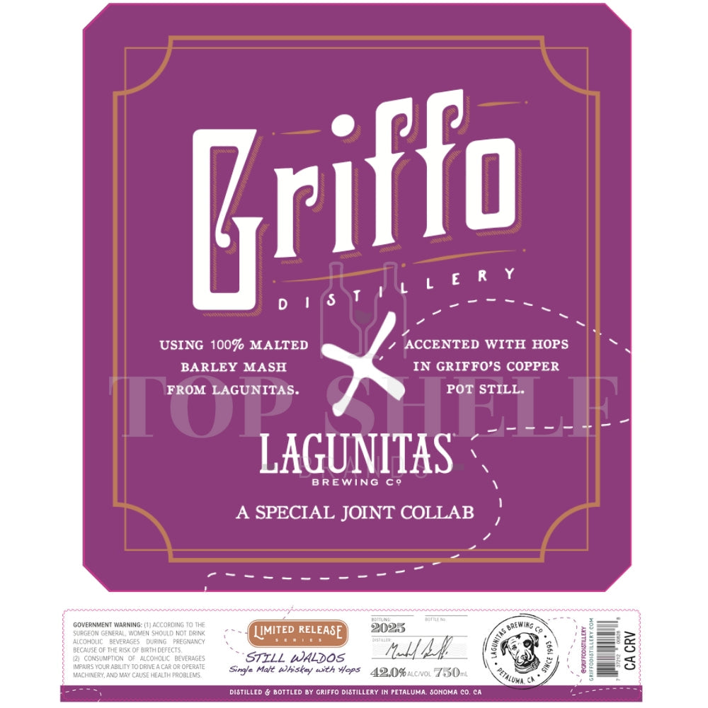 Buy Griffo X Lagunitas Still Waldosô Single Malt With Hops 2025 Release Online -Craft City