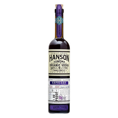 Buy Hanson Of Sonoma Coffee Flavored Vodka Small Batch Limited Release 80 750ML Online -Craft City