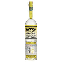 Buy Hanson Of Sonoma Meyer Lemon Flavored Vodka Small Batch Limited Release 80 750ML Online -Craft City