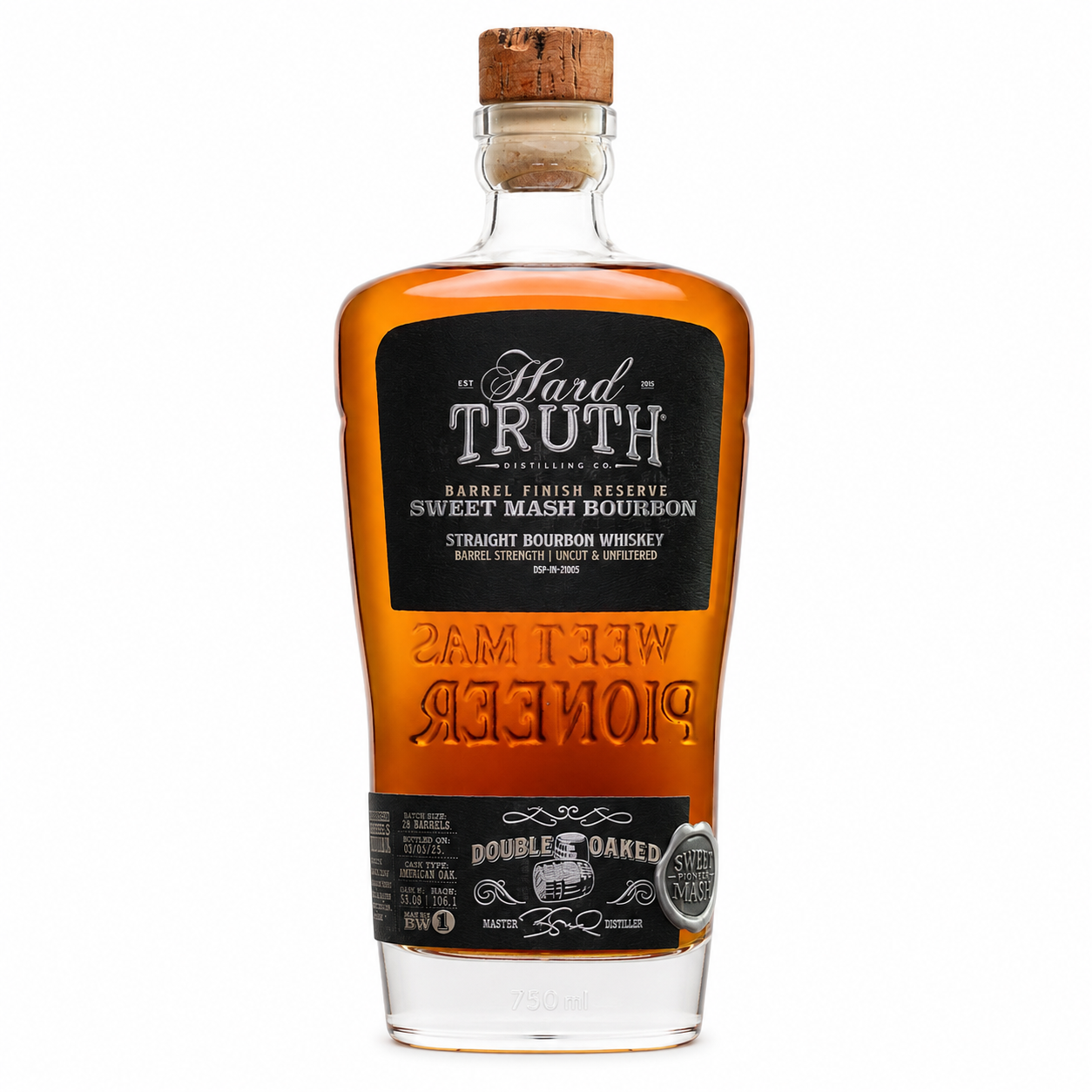 Buy Hard Truth Double Oaked Sweet Mash Bourbon Online -Craft City