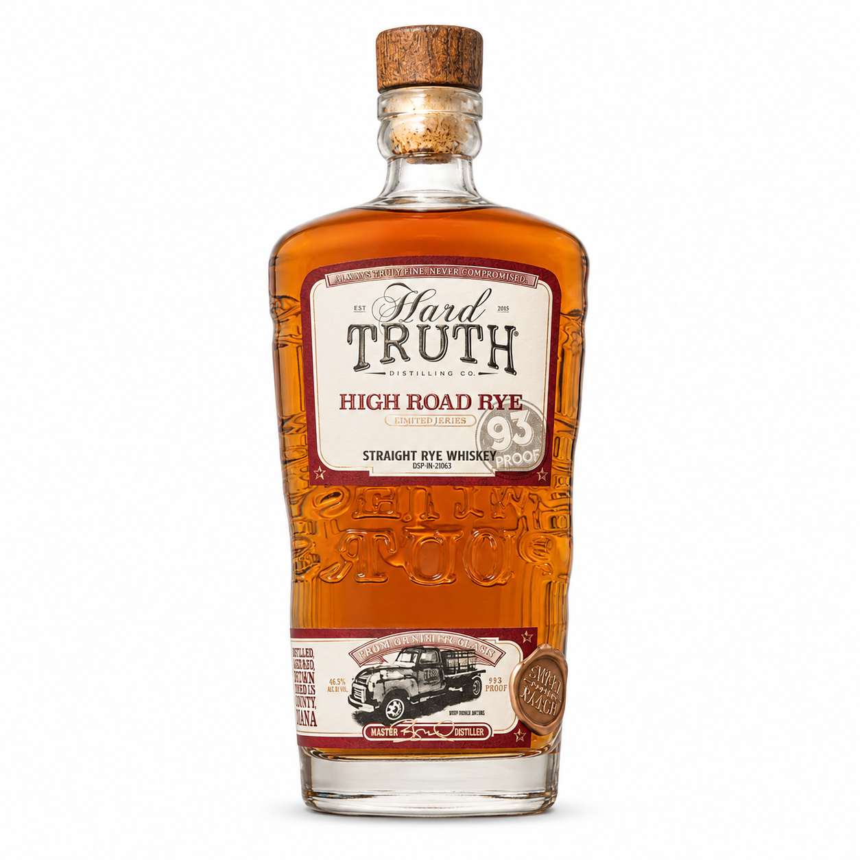 Buy Hard Truth High Road Rye Whiskey Online -Craft City