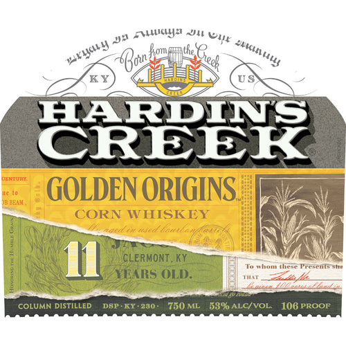 Buy Hardinôs Creek Golden Origins 11 Year Old Corn Whiskey Online -Craft City