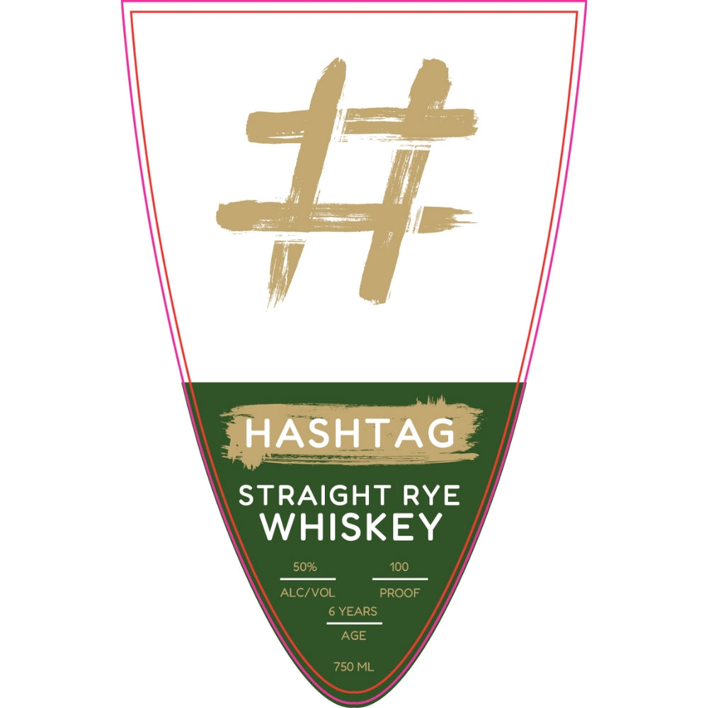 Buy Hashtag Straight Rye Whiskey Online -Craft City