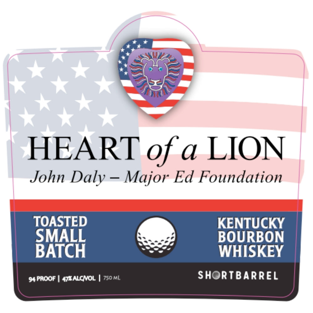 Buy Heart of a Lion John Daly - Major Ed Foundation Bourbon Online -Craft City