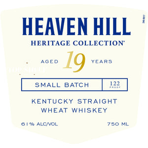 Buy Heaven Hill Heritage Collection 19 Year Old 2025 Release Online -Craft City