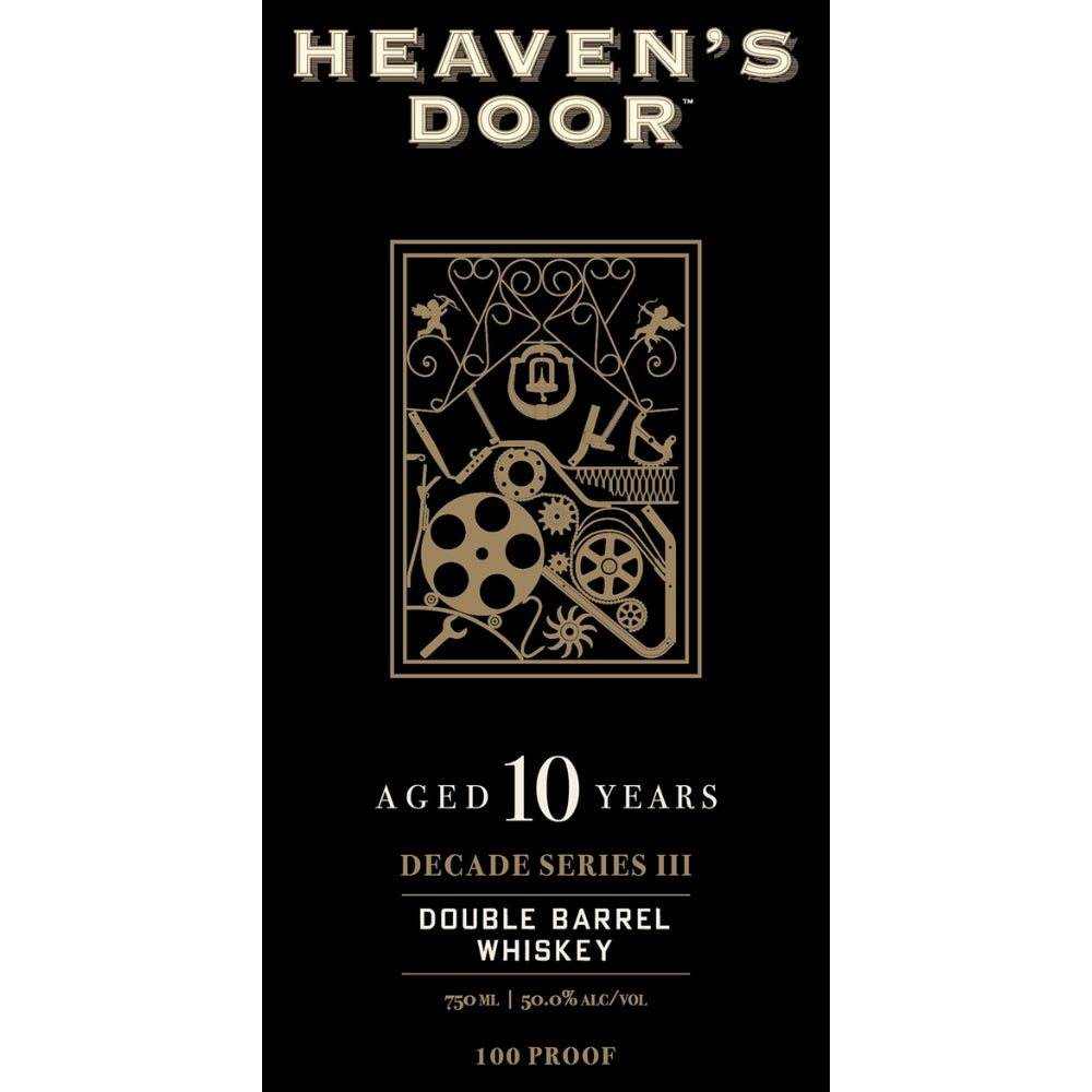 Buy Heavenôs Door Decade Series III 10 Year Old Double Barrel Whiskey Online -Craft City