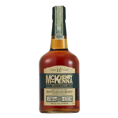 Buy Henry Mckenna Straight Bourbon Single Barrel Bottled In Bond 10 Yr 100 750ML Online -Craft City
