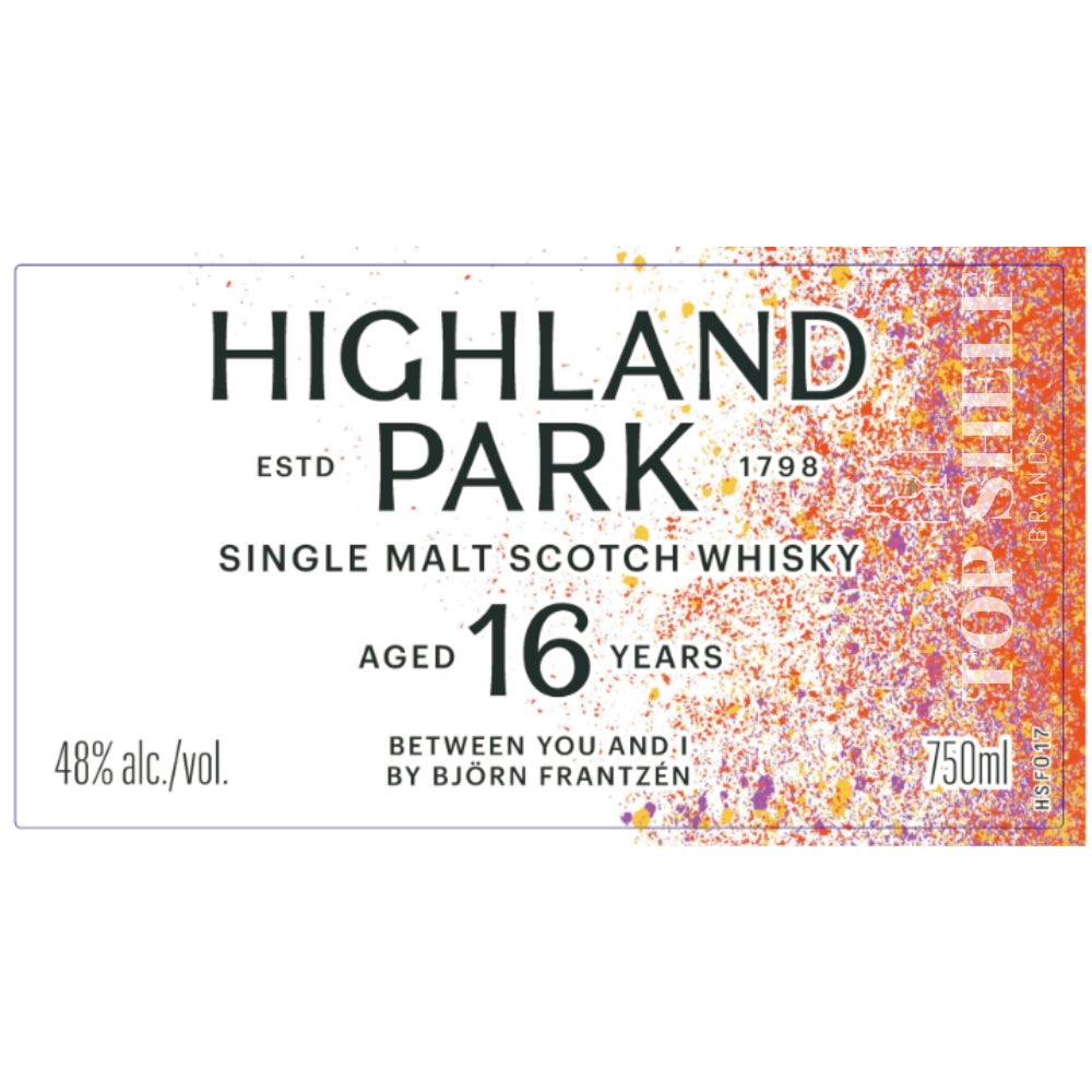 Buy Highland Park 16 Year Old Between You and I By Bjorn Frantzen Online -Craft City