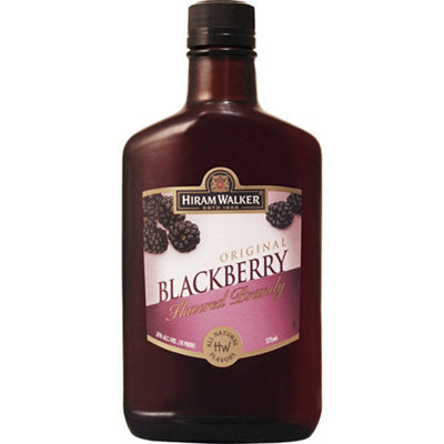 Buy Hiram Walker Blackberry Flavored Brandy 70 375ML Online -Craft City