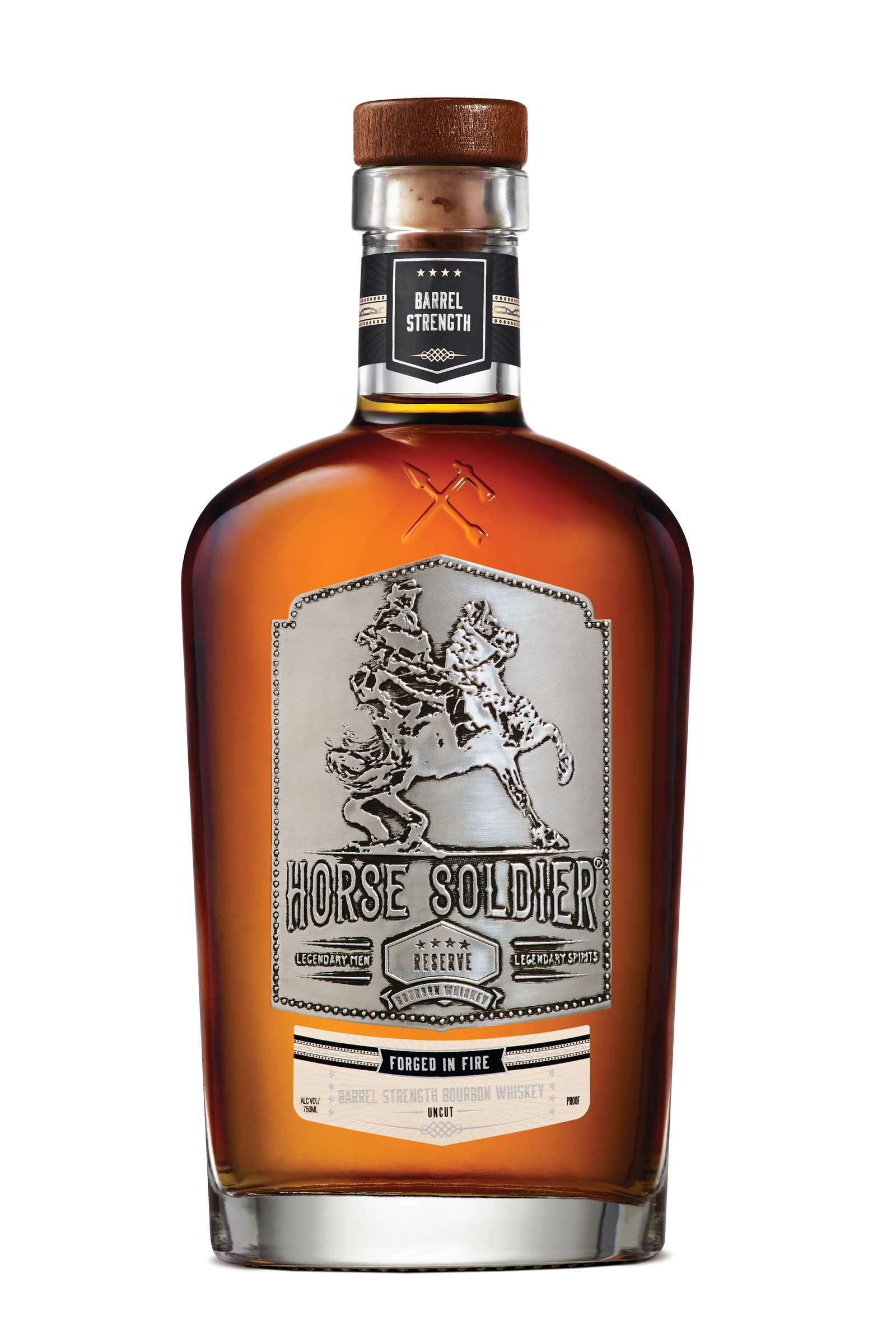 Buy Horse Soldier Bourbon Barrel Strength 750ML Online -Craft City