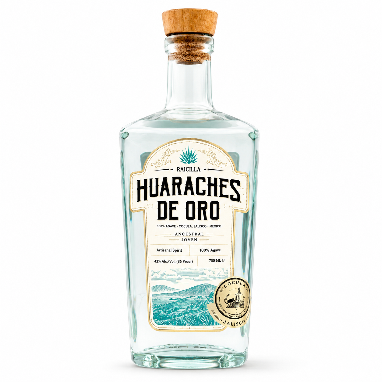 Buy Huaraches de Oro Ancestral Joven Raicilla Online -Craft City
