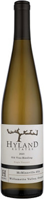 Buy Hyland Estates Riesling Old Vine Hyland Vineyard Mcminnville 2023 750ML Online -Craft City