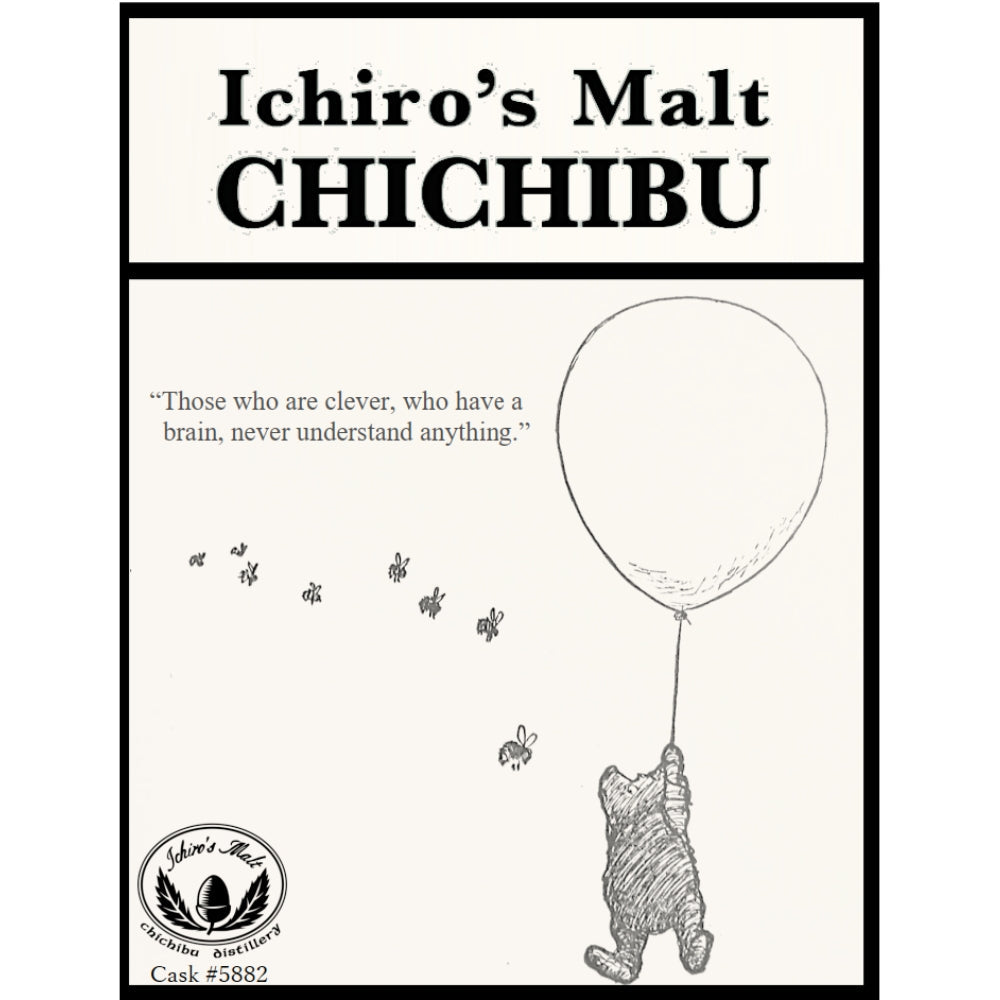Buy Ichiroôs Malt Chichibu Cask #5882 - Winnie the Pooh Edition Online -Craft City