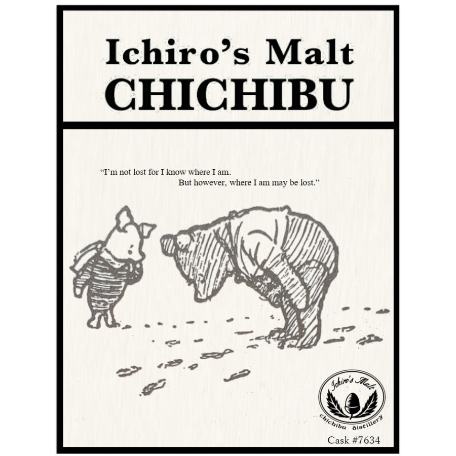 Buy Ichiroôs Malt Chichibu Cask #7634 - Winnie the Pooh Edition Online -Craft City