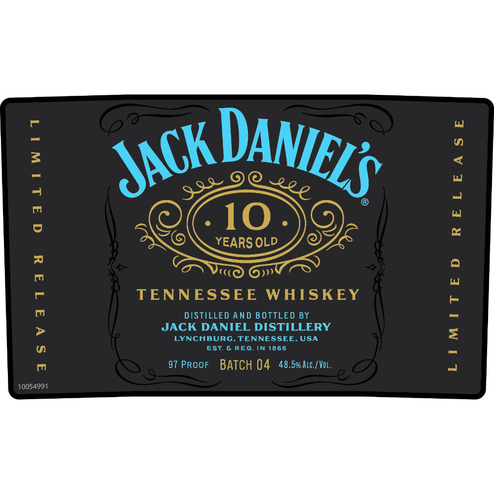 Buy Jack Daniel's 10 Year Old Batch 04 Limited Release Online -Craft City