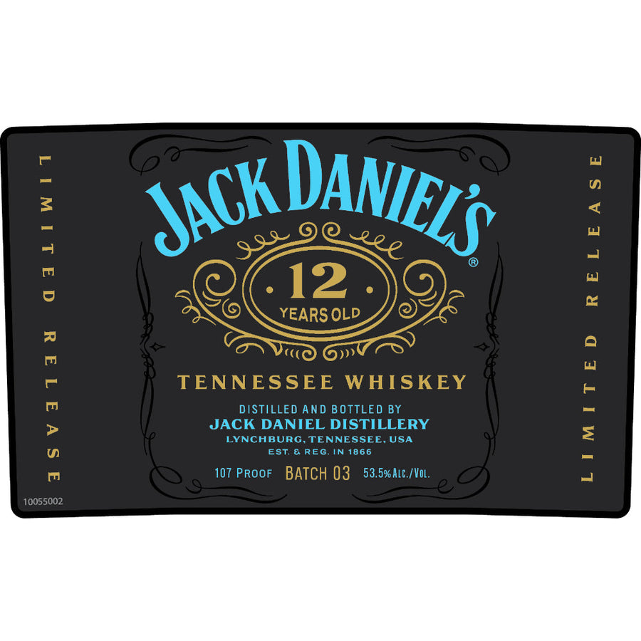 Buy Jack Daniel's 12 Year Old Batch 03 Limited Release Online -Craft City