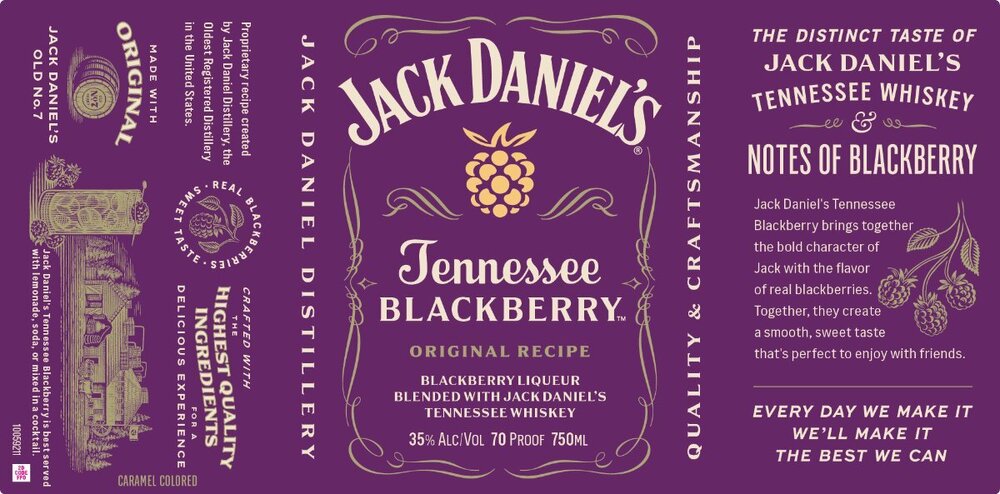 Buy Jack Daniel's Blackberry Tennessee Whiskey Online -Craft City