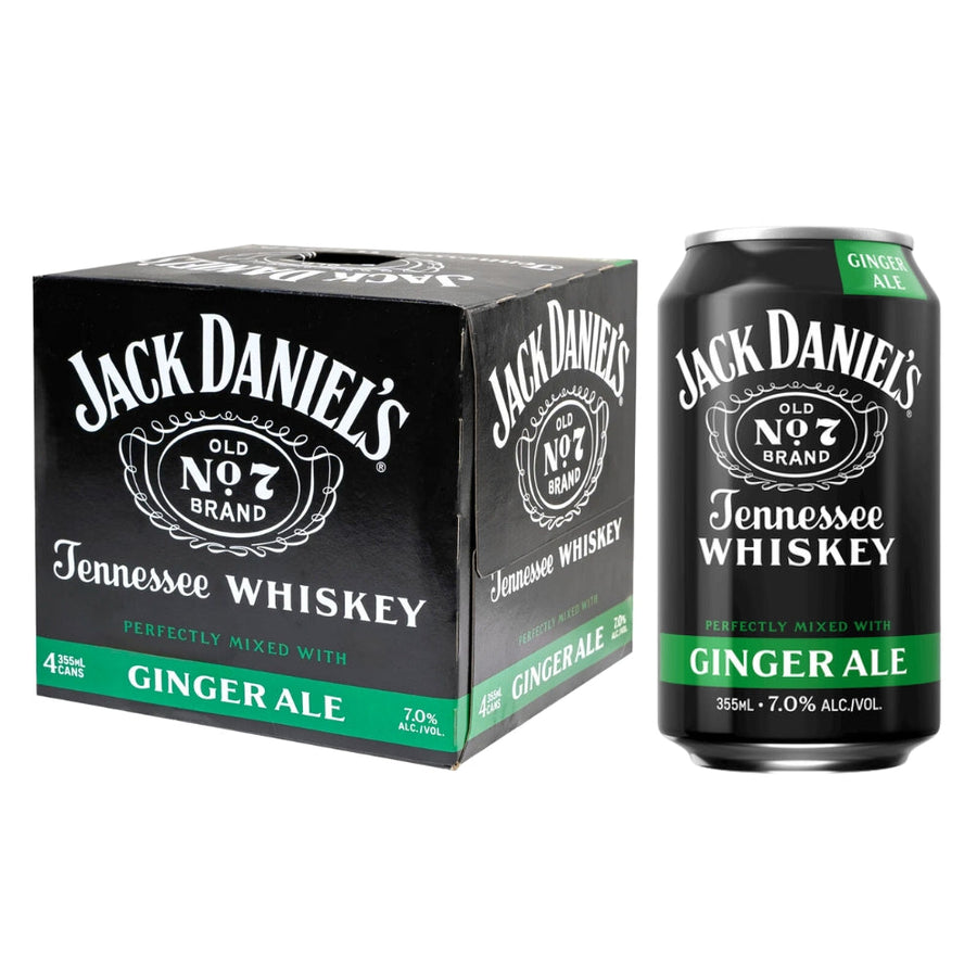 Buy Jack Daniel's Ginger Ale Canned Cocktail Online -Craft City