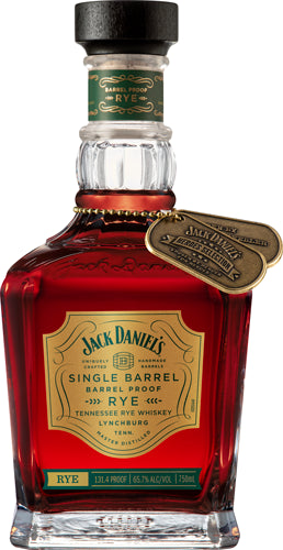 jack daniels single barrel proof rye 750ml