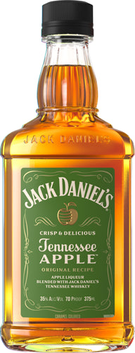 jack daniels tennessee apple flavored whiskey specialty 375ml