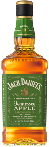 jack daniels tennessee apple flavored whiskey specialty 750ml