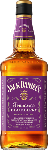 jack daniels tennessee blackberry flavored whiskey specialty 1l