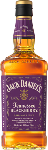 jack daniels tennessee blackberry flavored whiskey specialty 750ml