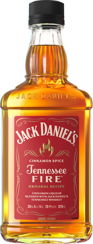 jack daniels tennessee fire flavored whiskey specialty 375ml
