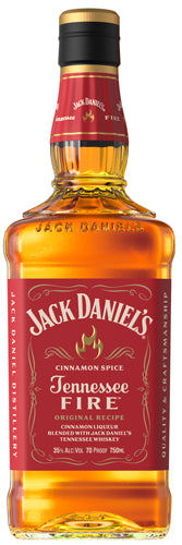 jack daniels tennessee fire flavored whiskey specialty 750ml